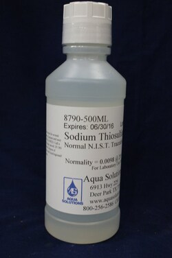 Aqua Solutions&nbsp;SODIUM THIOSOLFATE .01N 1PT