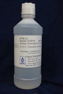 Aqua Solutions&nbsp;SODIUM THIOSULFATE 0.02 NORMAL