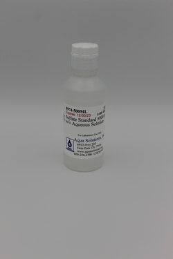 Aqua Solutions Sulfate Standard 3000 ppm w/v Aqueous Solution (500ML),