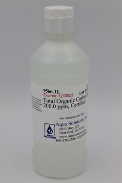 Aqua Solutions&nbsp;Total Organic Carbon Std. 200.0 ppm, Certified (1L)