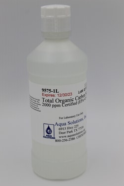 Aqua Solutions Total Organic Carbon Std 2000 ppm Certified (EPA 415-1)(1L)
