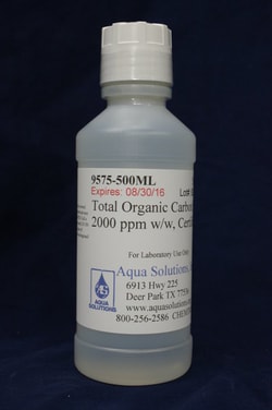 Aqua Solutions Total Organic Carbon Std 2000 ppm Certified (EPA 415-1)(500ML)