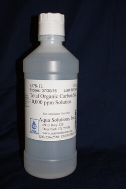 Aqua Solutions TOC STANDARD 10,000PPM 1L, Quantity: Each of 1