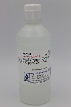 Aqua Solutions&nbsp;Total Organic Carbon Std. 150 ppm, Certified (1L)