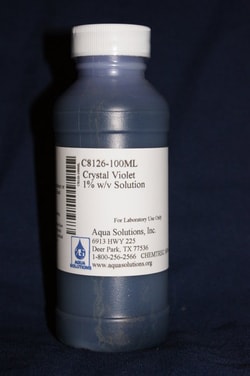 Aqua Solutions&nbsp;CRYSTAL VIOLET 1% W/V AQUEOUS