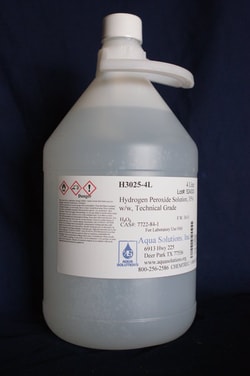 Aqua Solutions Hydrogen Peroxide Solution, 35% w/w, Technical Grade (4L),