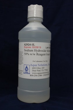 Aqua Solutions&nbsp;Sodium Hydroxide Solution 50% w/w Reagent Grade (1L)