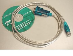 Julabo USA Inc Each, RS232 to USB type A cable, Quantity: Each of 1
