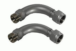 Julabo USA Inc Pair, 90° elbow adapters, M16x1 male/female fittings, Quantity: