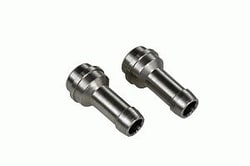 Julabo USA Inc Pair, 8mm hose barb adapters, Quantity: Pair of 1