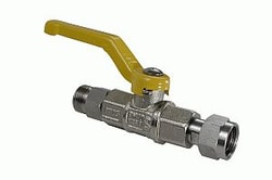 Julabo USA Inc Each, shut off valve, M16x1 male/female fittings, 100 °C max