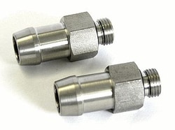 Julabo USA Inc Pair, M10x1m to 12mm hose barb adapters