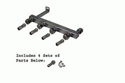 Julabo USA Inc Pair, Quad distributing adapter M16x1f to 4x M16x1m, for FC chillers