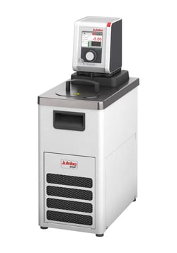 Julabo USA Inc Refrigerated/heating circulator, JULABO, DYNEO DD-310F, 115V/60Hz, R449A Refrigerant. -30…+200C. 1kW heater. Cooling 310W at 20C. Pump 8-27LPM 1.5-10 PSI. USB. Pt100 port. Programmable. M16x1 fittings w 8/12mm barbs. 3-4L bath tank