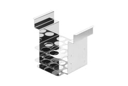 Julabo USA Inc&nbsp;Stainless steel test tube rack for 10 Falcon tubes, EA