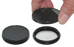 Ted Pella Inc 50 x 7mm, PELCO Black Wall Glass Bottom Dishes (Glass 40mm),