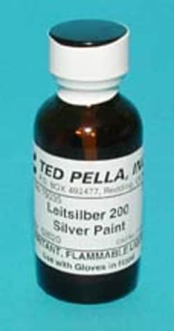 Ted Pella Inc Leitsilber 200 Silver Paint, 30g, Quantity: Each of 1