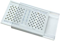 Ted Pella Inc Grid Storage Box for 100 Grids, with a Record Card