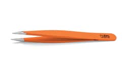Electron Microscopy Sciences&nbsp;Rubis Non-slip Grip Tweezers Style OO, 115 mm OAL