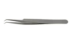Electron Microscopy Sciences&nbsp;Style 5A/45-7, Material: Inox 08. Finish: Matte. OAL: 115 mm. Tip width: 0.13 mm. Tip thickness: 0.08 mm., 1/EA