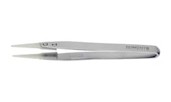 Electron Microscopy Sciences&nbsp;Dumont WA1 Handle with Style 17 Delrin Tips, 1.5 mm Tip width, 0.35 mm Tip thickness, 130 mm OAL