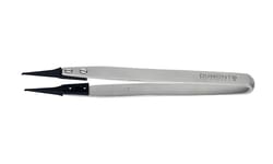 Electron Microscopy Sciences&nbsp;Dumont WA1 Tweezer Handle with Style 10A ESD Tips, 0.6 mm Tip width, 0.5 mm Tip thickness, 125 mm OAL