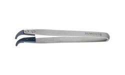 Electron Microscopy Sciences&nbsp;Dumont WA1 Tweezer Handle with Style 55 STD Tips, 2 mm Tip width, 0.7 mm Tip thickness, 115 mm OAL