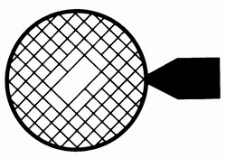 Electron Microscopy Sciences Veco Square Mesh Handle 100HDspec, Nickel