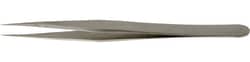 Electron Microscopy Sciences&nbsp;Dumont Tweezers Positive Action Style 12, Electronic, Nickel, Polished Finish, 120 mm OAL