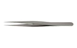 Electron Microscopy Sciences&nbsp;Dumont Tweezers Positive Action Style 3, Biological, Dumoxel, Polished Finish, 120 mm OAL
