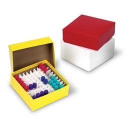 Electron Microscopy Sciences Cryogenic Vial Box 81-Cell Partition, Quantity: