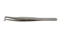 Electron Microscopy Sciences&nbsp;Dumont Tweezers Positive Action Style 6, High Precision, Dumoxel, Polished Finish, 115 mm OAL