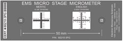 Electron Microscopy Sciences EMS Microscope Stage Micrometer SM-3