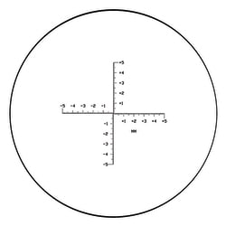 Electron Microscopy Sciences&nbsp;Cross Scale Reticle RET 30, 21 mm, 10 mm Scale, 0.10 mm x 100 Divisions