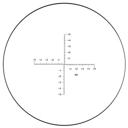 Electron Microscopy Sciences Cross Scale Reticle RET 32, 21 mm, 20 mm Scale, 0.10 mm x 200 Divisions