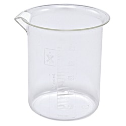 Electron Microscopy Sciences EMS Polymethylpentene Beaker, 500 ml, 10 ml Subdivisions, 119 mm height, 87 mm diameter