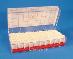 Electron Microscopy Sciences Wheaton M-T-60 Vial File, 6¾" (L) x 3¾" (W)