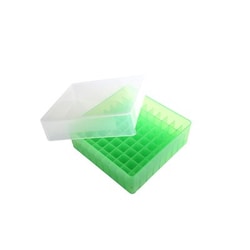 Electron Microscopy Sciences&nbsp;Microtube 81-Well Storage Rack, Green