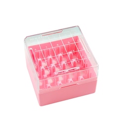 Electron Microscopy Sciences KeepIT Freezer Box 25, Pink, 75 x 75 x 52 mm