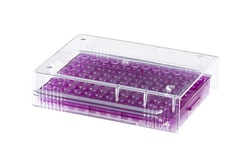Electron Microscopy Sciences Low Temp 96-well PCR Storage Rack, Purple