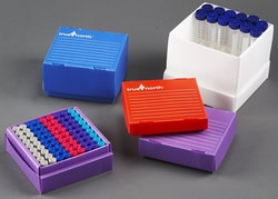 Electron Microscopy Sciences True North Freezer Box for 0.2 ml tubes, Red,