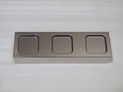 Electron Microscopy Sciences Embedding Bar 3 well, 30 x 30 mm