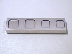 Electron Microscopy Sciences Embedding Bar 2 each, 30 x 30 mm & 24 x 24 mm