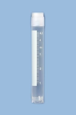 Electron Microscopy Sciences CryoClear™ Cryogenic Vials, Size: 5 mL. Self-Standing: Yes. Bottom: Round., 50/PK