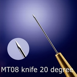 Electron Microscopy Sciences&nbsp;Micro-Tool Micro-Knife 20 degree , 0.25 mm, Tip 8