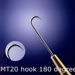Electron Microscopy Sciences&nbsp;Micro-Tool Micro Hook 180° , 0.25 mm, Tip #20