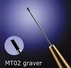 Electron Microscopy Sciences&nbsp;Micro-Tool Micro-Graver, 0.50 mm, Tip 2