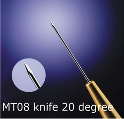 Electron Microscopy Sciences&nbsp;Micro-Tool Micro-Knife 20 degree , 0.50 mm, Tip 8