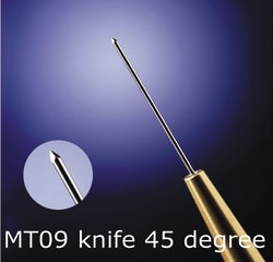 Electron Microscopy Sciences&nbsp;Micro-Tool Micro-Knife 45 degree , 0.50 mm, Tip 9