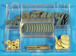 Electron Microscopy Sciences&nbsp;Flexible Shaft Machine Pumice 72 Wheel Assortment